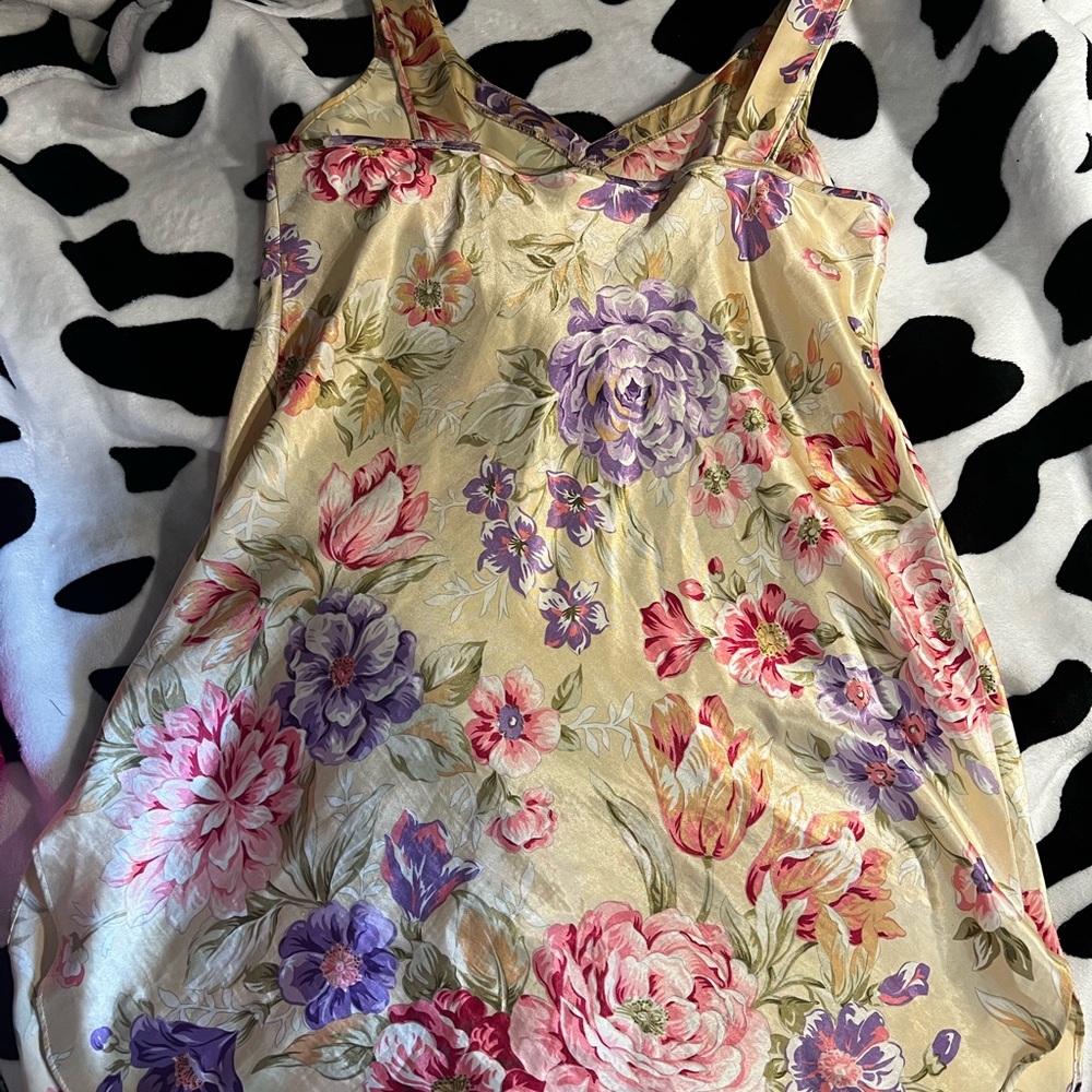 Floral slip dress